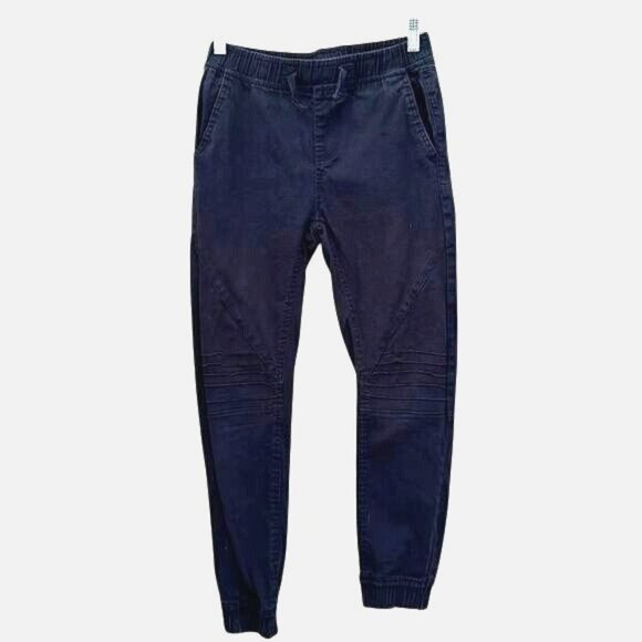 One Point One Boys Stretch Jogger Pants L/G 14/16 Navy Blue - Picture 1 of 6